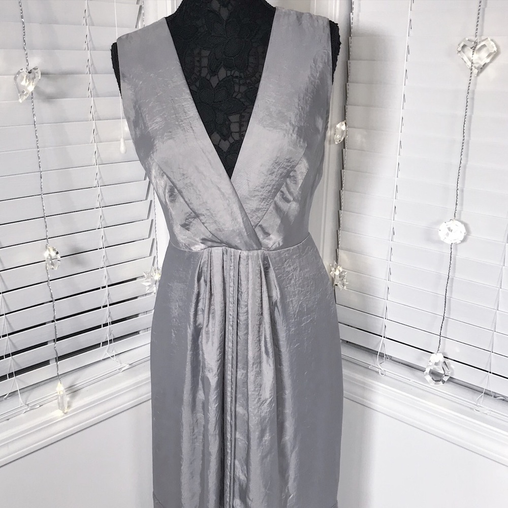 BCBGMAXAZRIA | Runway | Silver/Grey Cocktail Dress